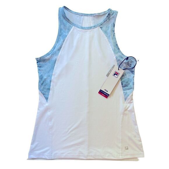 FILA Women’s Essential Full Coverage Fashion Tennis Tank Shirt Small NWT - Picture 4 of 12